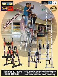 Tangga lipat aluminium paling praktis dan modern. Tangga Telescopic Tangga Telescopic Tangga Aluminium Paling Praktis