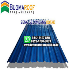 Lebih tepatnya, aku akan mengajak anda beralih ke contoh atap lengkung. Harga Termurah Bugma Roof Atap Seng Gelombang Kotak Cv Jaya Makmur Abadi Samarinda Indonetwork