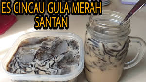 Masukkan air dalam panci, gula merah, gula pasir, garam dan daun pandan. Es Cincau Gula Merah Santan Grass Jelly Drinks Youtube