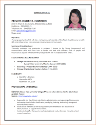 job resume examples