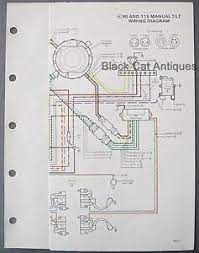 Effectively read a electrical wiring diagram, one provides to find out how typically the components within the system operate. Original Mariner Marine Manual Tilt Wiring Diagram 90hp 115hp Ebay
