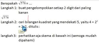 We did not find results for: Trik Cantik Menghitung Akar Kuadrat Suatu Bilangan 2 Matematika Awan Asyik