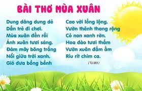 Bài thơ Mùa xuân (Tú Mỡ)