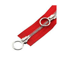 Amazon.com: Zip Puller,Metal Zippers ，5# Metal Zipper 70 cm /90 cm Silver Double Circle Sliders Auto Lock Zipper for Clothes Sewing Accessories, 90cm ...