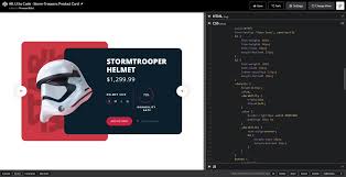 Make sure to include the typeface before you start. Praveen Bisht On Twitter 8 Star Wars Product Card Ui To Code Speed Code On Codepen Https T Co Lbji6q6gnl Codepen Design Html Css Uitocode Https T Co Awu550a5c5
