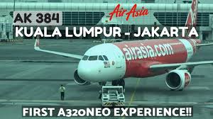 My First Flight To Indonesia Trip Report Airasia Airbus A320neo Ak 384 Kul Cgk Youtube