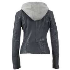 Le blouson en cuir a ce petit côté rock qui plaît tant quand on est à la recherche d'une allure chic ce blouson en cuir aux finitions simples et épurées sera parfait à combiner avec un jean brut, un pull. Cuirs Guignard Lederbekleidung Leder Guignard Damen Lederblouson Mit Kapuze