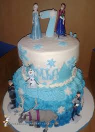 Chocolate espresso hazelnut frozen torte. Coolest Disney Frozen Birthday Cakes