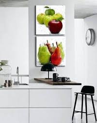 Si quieres adornar tu cocina moderna atrévete a incorporar un cuadro. Part 4 Interior Deco Decor Wall Design