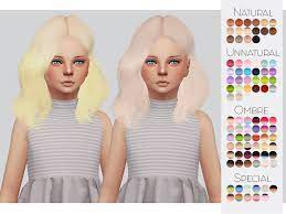 Skysims hair 275 hair retexture. Ts4 Child Hair Retexture 07 Leahlillith S Naira 90 Colors Retexture Thumbnail Standalone The Beautiful Me Sims 4 Children Sims 4 Toddler Sims Hair