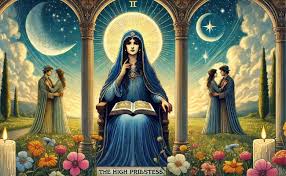 What does the The High Priestess As Intentions Mean in Love & Relationship?
