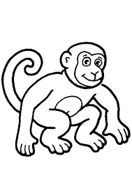 Cute Monkey Coloring Page Monkey Coloring Pages Cute Coloring Pages Coloring Pages