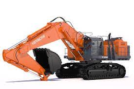 3d Excavator Hitachi Ex1200 7 Cgtrader