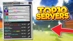We ping them every five minutes, so you can see which are online. New Minecraft Bedrock Top 10 Best Servers 2020 1 16 Pocket Edition Xbox Windows 10 Ps4 Youtube