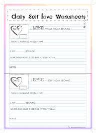Daily Self Love Worksheet This Is Exactly What The Doctor Ordered Self Esteem Worksheets Self Esteem Activities Therapy Worksheets