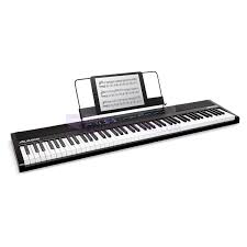 Selain mengatur sendiri gaya pembawaan, kita bisa lebih menghayati dengan permainan musik kita. Jual Alesis Recital Pro 88 Key Digital Piano