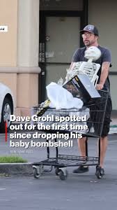 Foo Fighters frontman Dave Grohl was spotted for the first time since he  revealed that he welcomed a baby daughter outside of his marriage.