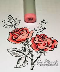 So today, i want to show you guys how i use it for my copic markers. Flowers To Draw With Markers Novocom Top
