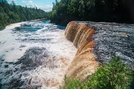 This falls boasts beautiful trails for hiking, biking, and skiing. A List Of Enchanting Michigan Waterfalls To Visit Year Round Michigan