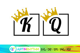 Download Queen And King Svg Queen Svg King Svg Graphic By Artinrhythm Creative Fabrica