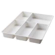 Stodja Besteckkasten Weiss Ikea Deutschland In 2020 Ikea Drawers Cutlery Tray Ikea