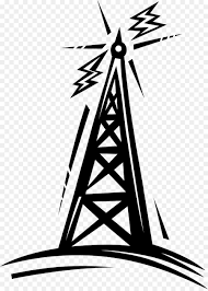 Telecommunications Tower Radio Cartoon Clip Art Radio Antenna Cliparts Png Is About Is About Silhouette Triangle Cartoon Clip Art Monochrome Photography Art