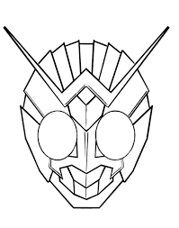 If your child loves interacting. The Awesome Masked Rider Kamen Rider Coloring Page Netart