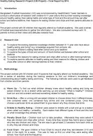 People prefer nuclear families because a. Healthy Eating Research Project Cib Project Final Report By Bfa 1 Introduction Pdf Free Download