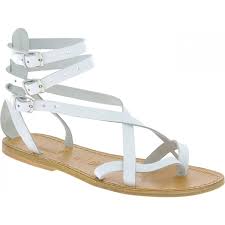 We use cookies for two reasons: Handmade In Italy Womens Strappy Sandals In White Leather The Leather Craftsmen