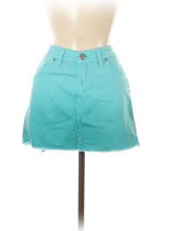 Details About Silver Jeans Co Women Blue Denim Skirt 29w