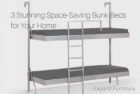 There are many designs that any kid would enjoy. 3 Stunning Space Saving Bunk Beds Expand Funiture