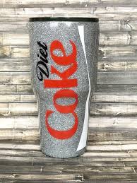 Diet Coke Tumbler Diet Coke In 2020 Glitter Tumbler Glitter Tumbler Cups Tumbler Designs