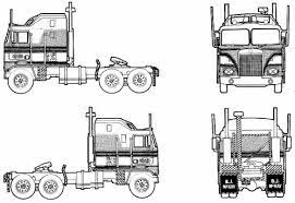 Kenworth k100 ets2 1.35.x dx11. Blueprints Trucks Trucks Kenworth Aerodyne 1981