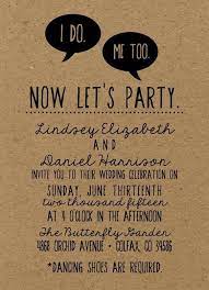 13 Out Of The Box Wedding Invitation Ideas For Fun Loving Couples Funny Wedding Invitations Fun Wedding Invitations Wedding Invite Wording Funny