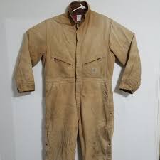 carhartt mens 48r coveralls insulated body suit