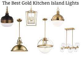 Black and gold modern kitchen island pendant lamp. The Best Gold Kitchen Island Lights Brass Is Back In The Kitchen