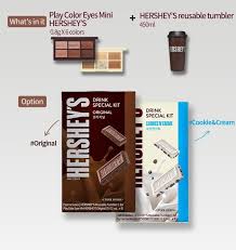 3 cups powdered sugar 2/3 cup unsweetened hershey's dark chocolate cocoa powder 1/8 tsp. Etude House X Hershey S Chocolate Collection For Valentine S Day 2020 Inkistyle