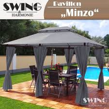 Luxus Pavillon 3x4m Garten Pavilon Gartenmobel Pavillion Partyzelt Gartenzelt Ebay Pavillon Garten Pavillon Pavillon Ideen