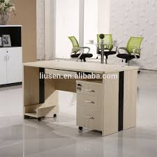 Factory Wholesale Price Office Staff Table Design Wooden Modern Computer Desk Photos Modern Computer Desk Desk Table Design