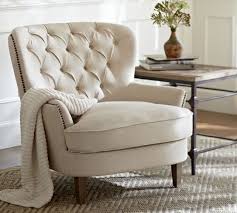 Cardiff Tufted Upholstered Armchair Living Room Chairs Furniture Armchair