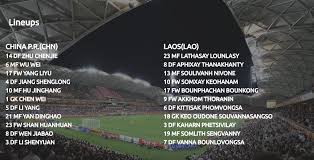 Išsamus dviejų komandų rungtynių rungtynių įrašas. Link Hd Direct U23 China Vs Laos U23 15 30 On March 22nd