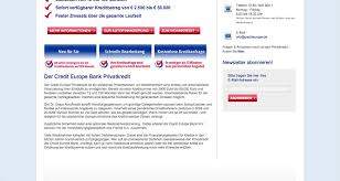 Einlagen bei der credit europe bank nv sind durch den niederländischen einlagensicherungsfonds deposit guarantee scheme (dgs) geschützt. Credit Europe Test 2021 Alle Kredit Erfahrungen Mit Bewertung