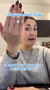 Talk about a DREAM RING ✨ #engagementring #gagediamonds #ovaldiamond  #diamond #customring #labgrowndiamond #hiddenhalo #weddingring  #ovalengagementring #fyp