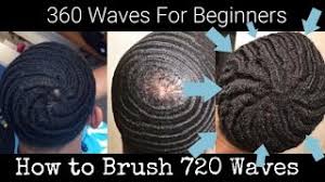 It may be longer than you're accustomed to having it at this point, but. 360 Waves For Beginners How To Brush 720 Waves Youtube