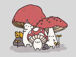 Fallin For Mushrooms Cute Art Mushroom Art Cute Drawings