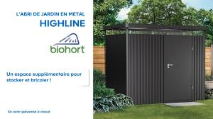 Abri De Jardin Metal High Line Biohort 638047 Castorama Youtube