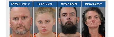 Four charged after meth, gun found after pursuit, traffic stop in Buffalo  Co.