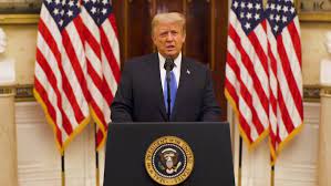 Check spelling or type a new query. Donald Trump Records Farewell Speech Saying This Is Only Just Beginning Extends Best Wishes To Biden Administration Abc News