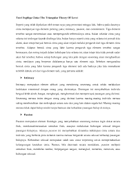 Pengertian modernisasi menurut para ahli adalah sebagai berikut dengan dasar pengertian di atas maka secara garis besar istilah modern mencakup pengertian sebagai berikut. Doc Teori Segitiga Cinta The Triangular Theory Of Love Rahikim Heky Academia Edu
