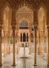 Thousands visit granada's alhambra each day and daily numbers are capped to help protect the complex. Plaza De Leones Alhambra Palace Granada Spain By Les Meehan Granada Spain Spain Travel Spain